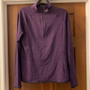 Under Armour dry fit running quarter zip.